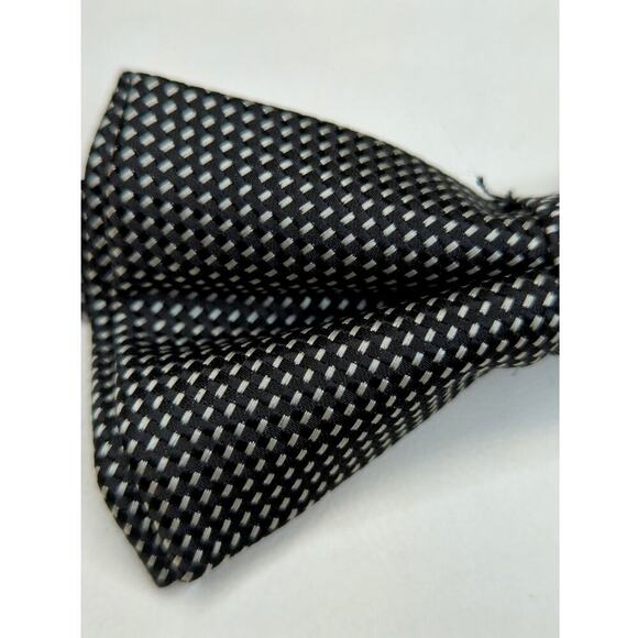 Bowtie Black and Gray Speckled Adjustable - Picture 3 of 7